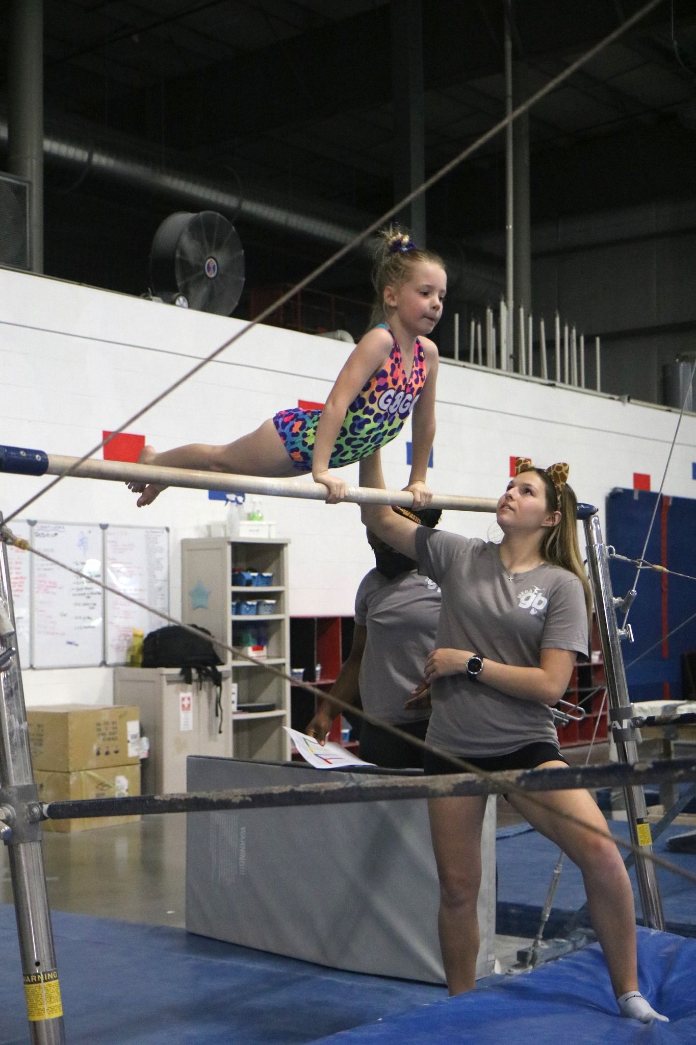 Child Gymnastic Lesson