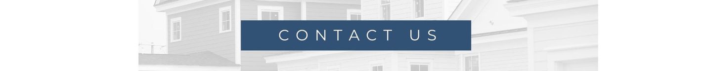 CONTACT US button on a pale blue website banner with a faint building in the background