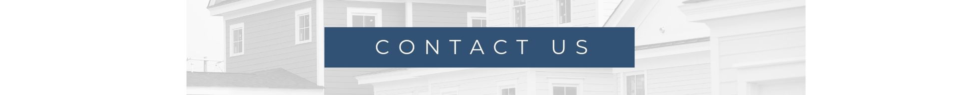 CONTACT US button on a pale blue website banner with a faint building in the background