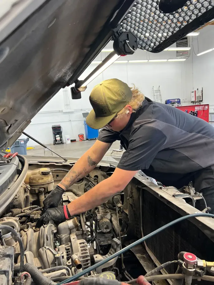 Mechanic Working on a Car | SGT Automotive