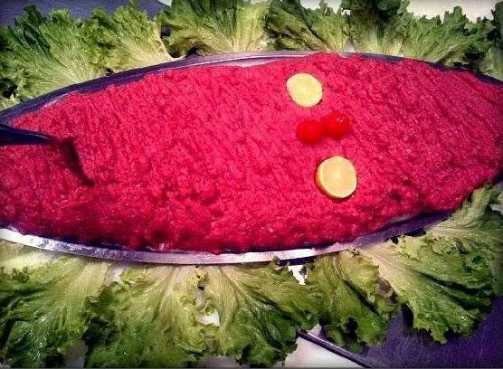 battuta di fassona preparata al coltello