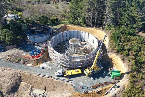 Pomona Road Reservoir Upgrade - Specialised Concrete Products