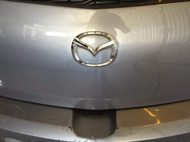 back view of a grey car(after) — Dent Magic in Coffs Harbour, NSW