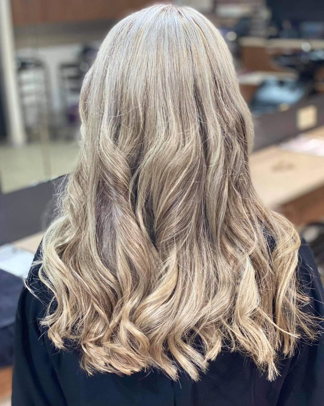A  Woman With Purple and Blue Hair — Superb Hair in Wyong, NSW