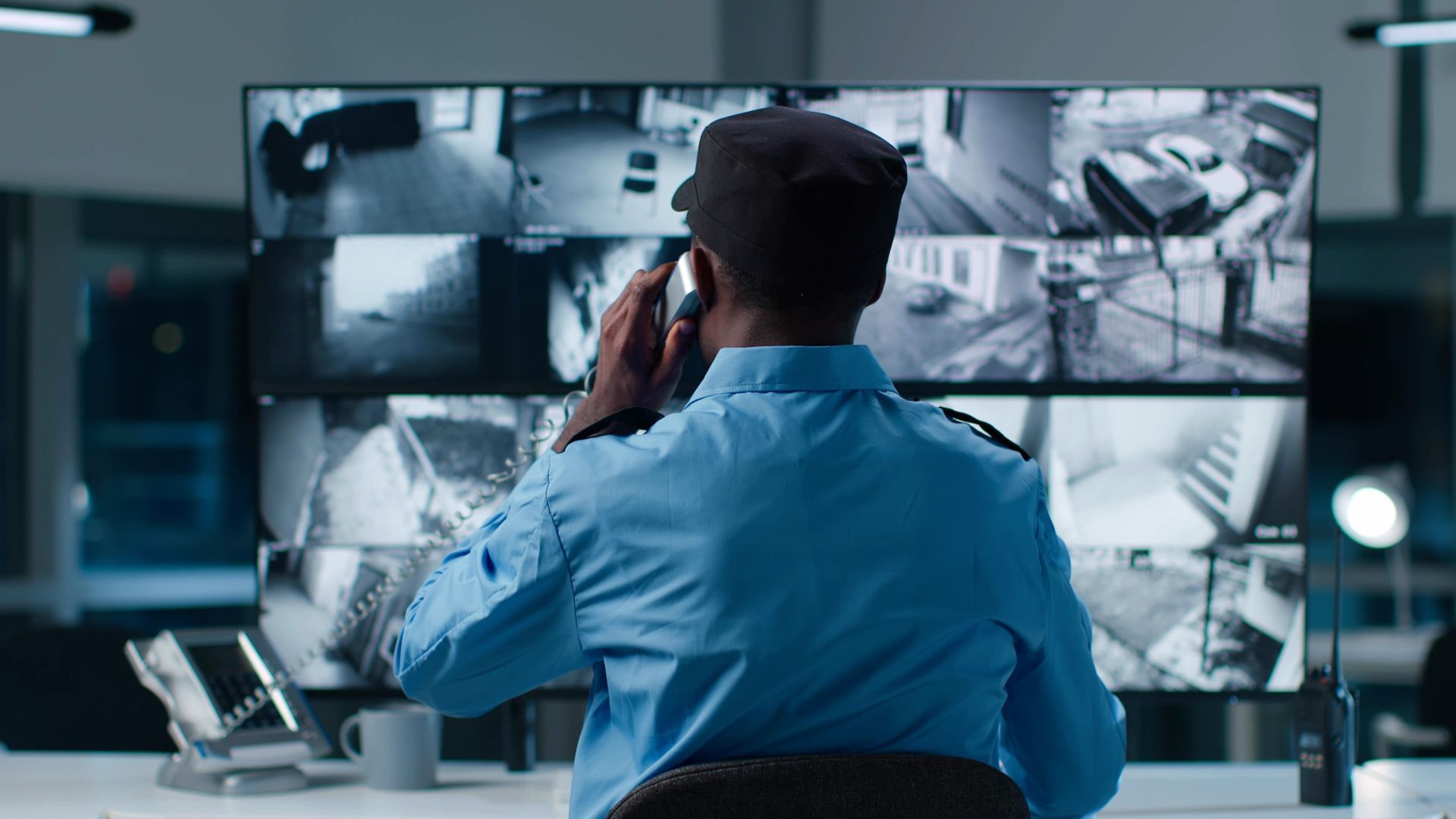 Security Patrolling on Parking Lot