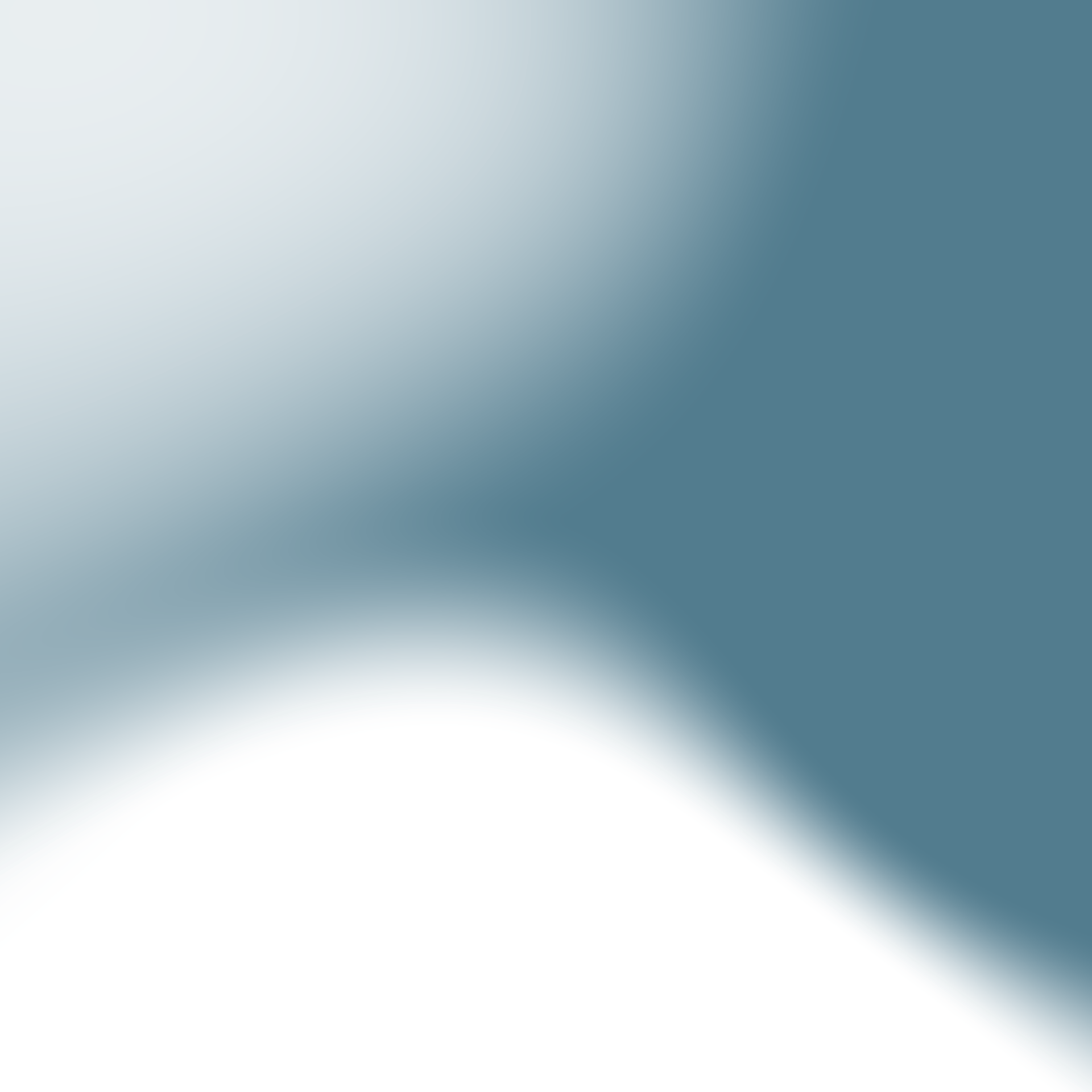 A blue and white gradient with a shadow on a white background.