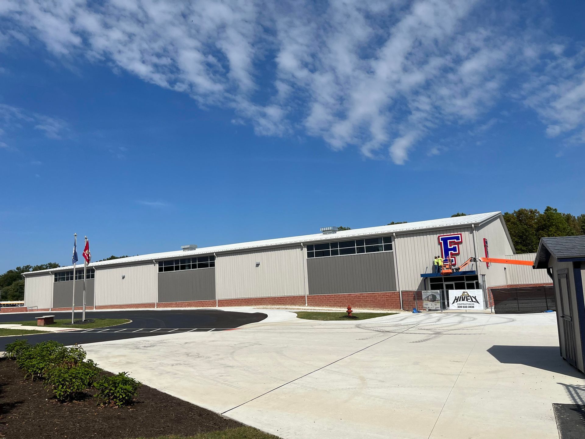 Institutional Sports & Wellness building metal