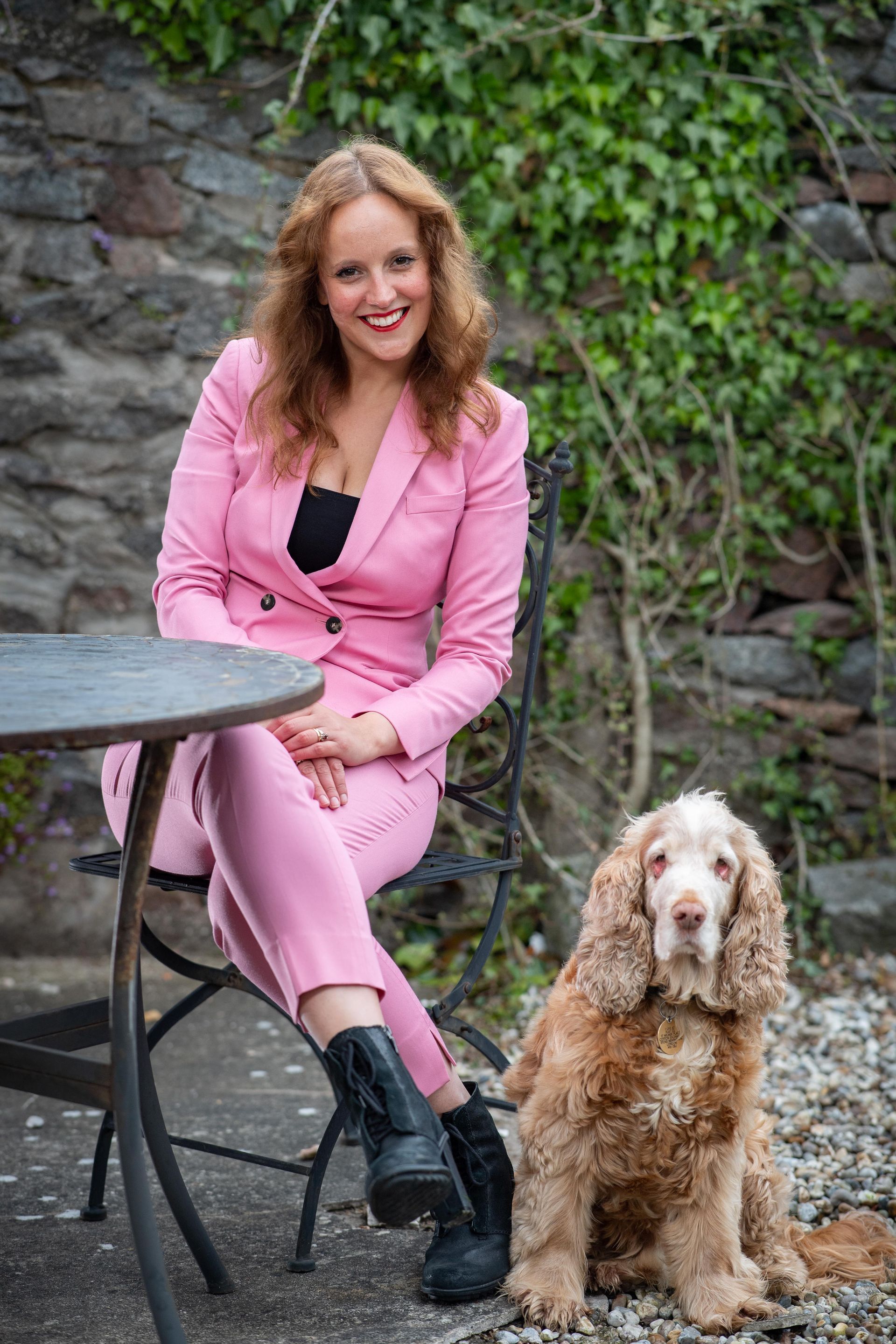Michelle McClure & Dog