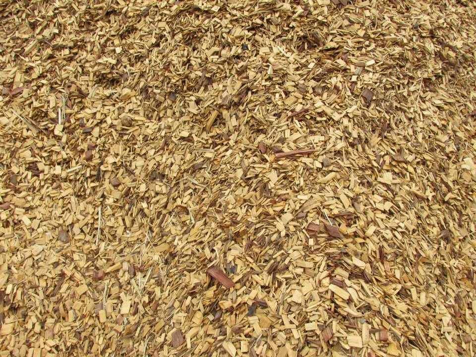 A Pile of Wood Chips is Laying on the Ground — Highfields Landscape Supplies In Toowoomba, QLD