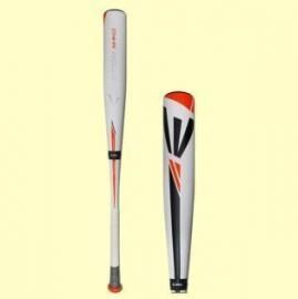 Two cricket bats, one white and one black, shown side by side on a plain background