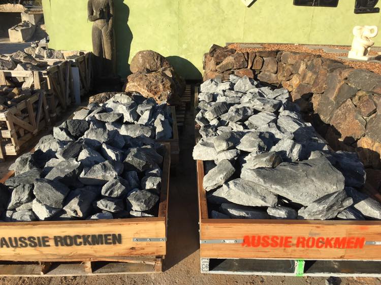 Bulk Rocks On Display — Landscape Supplies In Carrara, QLD