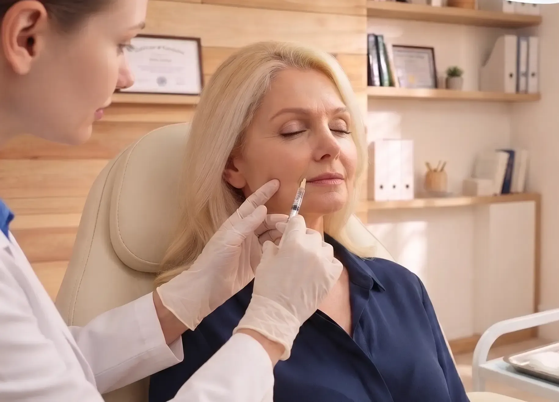 Preenchimento com ácido hialurônico