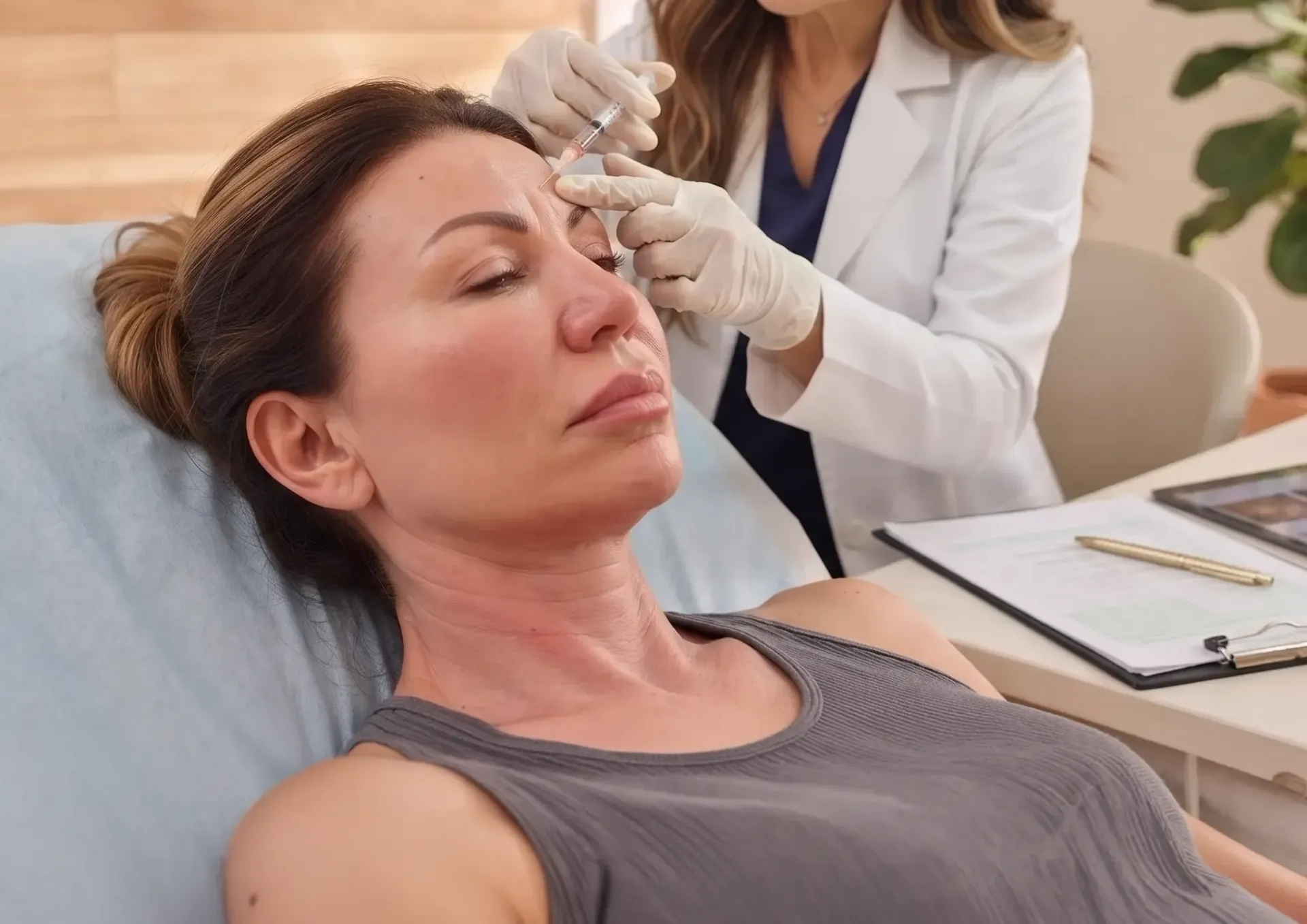 Tratamento com toxina botulínica