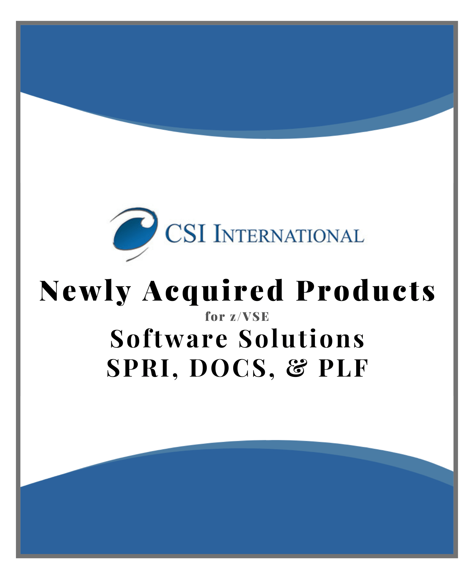 CSI International acquires