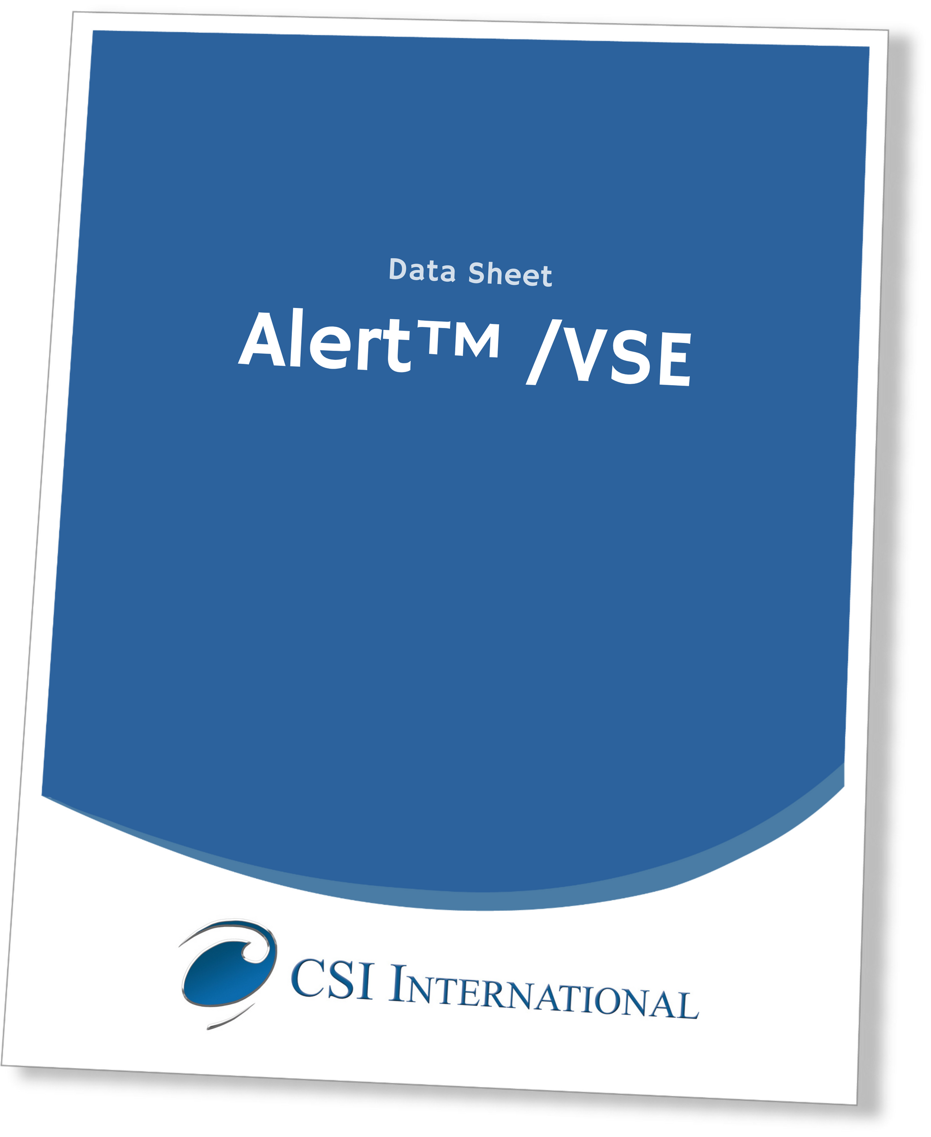 BIM-Alert/VSE Data Sheet