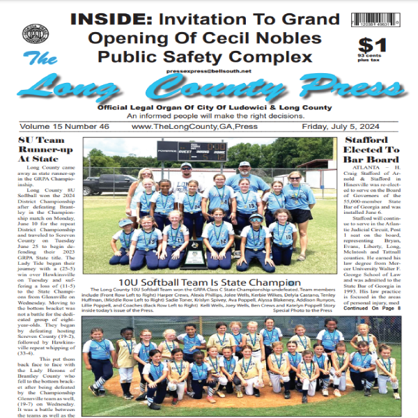 Latest News Ludowici GA 912 256 7990