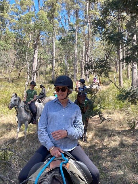 horse riding