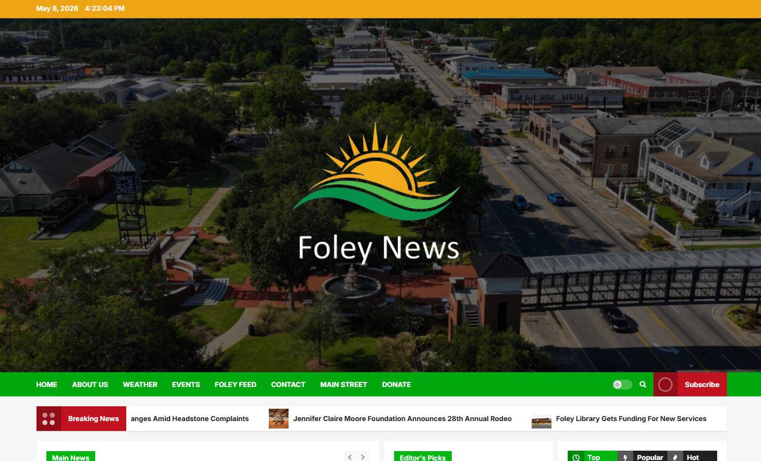 News website builder website builder in gulf shores alabama