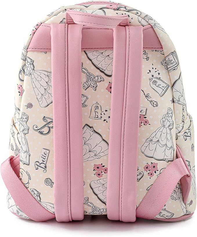 Loungefly Disney Beauty and the Beast Belle All Over Print