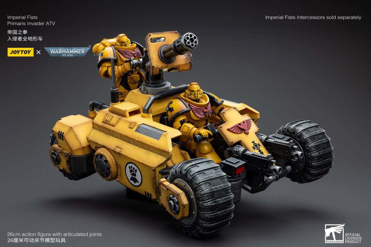 Warhammer 40k imperial fists primaris invader atv