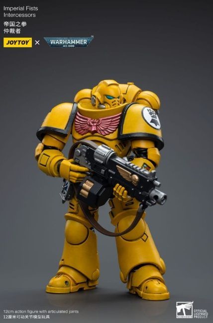 Warhammer 40,000 Action Figure 1/18  Imperial Fists Intercessors 12 cm