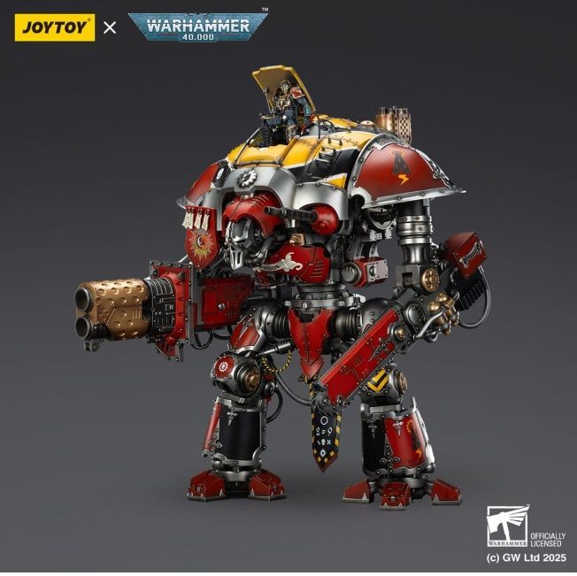 Warhammer 40,000: Space Marine 2 Action Figure Imperial Knights House Raven Knight Errant 56 cm