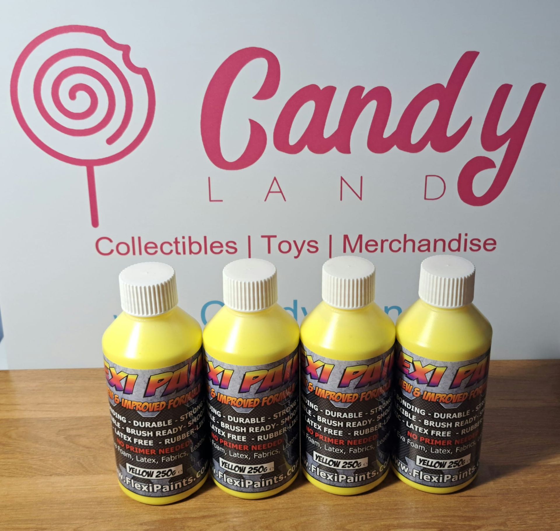Flexi Paint Yellow 250gram