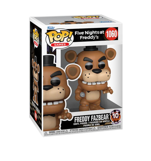 Five Nights at Freddy's POP! Vinyl Figure 10th Anniversary - Freddy 9 cm