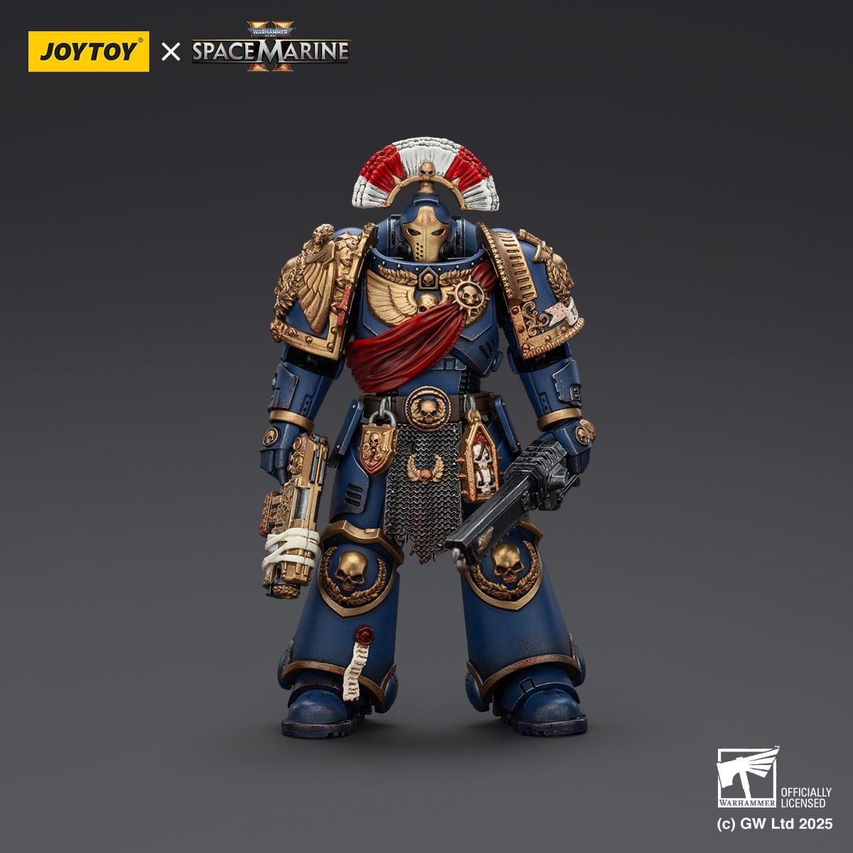 Warhammer 40,000: Space Marine 2 Action Figure Ultramarines Relic Secundus Armour 12,8 cm