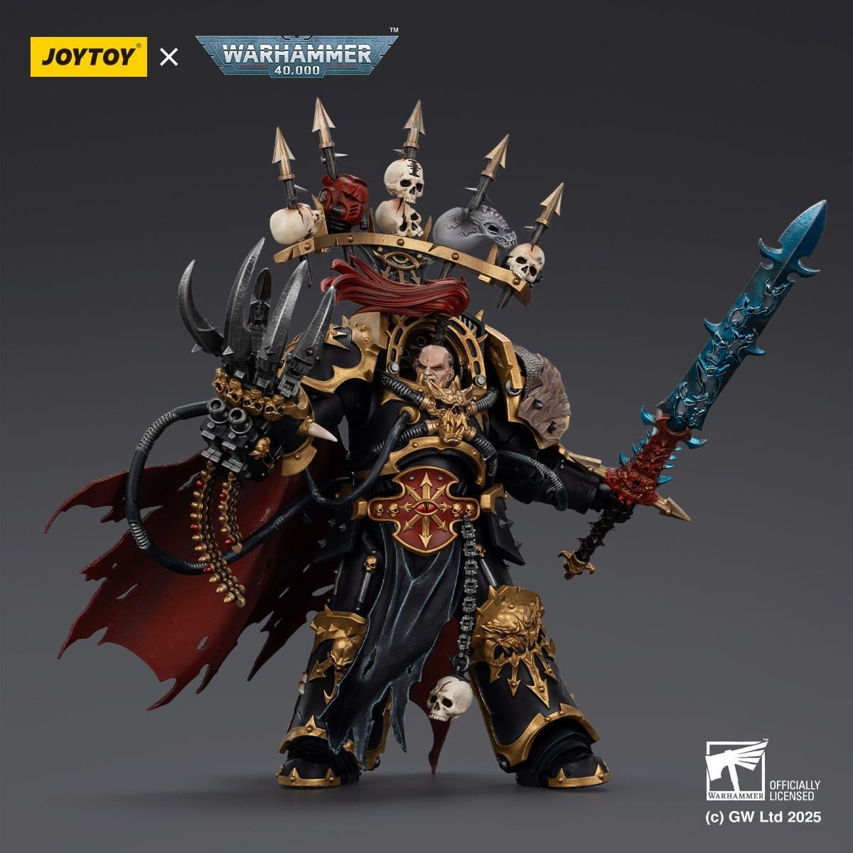 Warhammer 40k  Black Legion Abaddon the Despoiler with Drach'nyen and the Talo