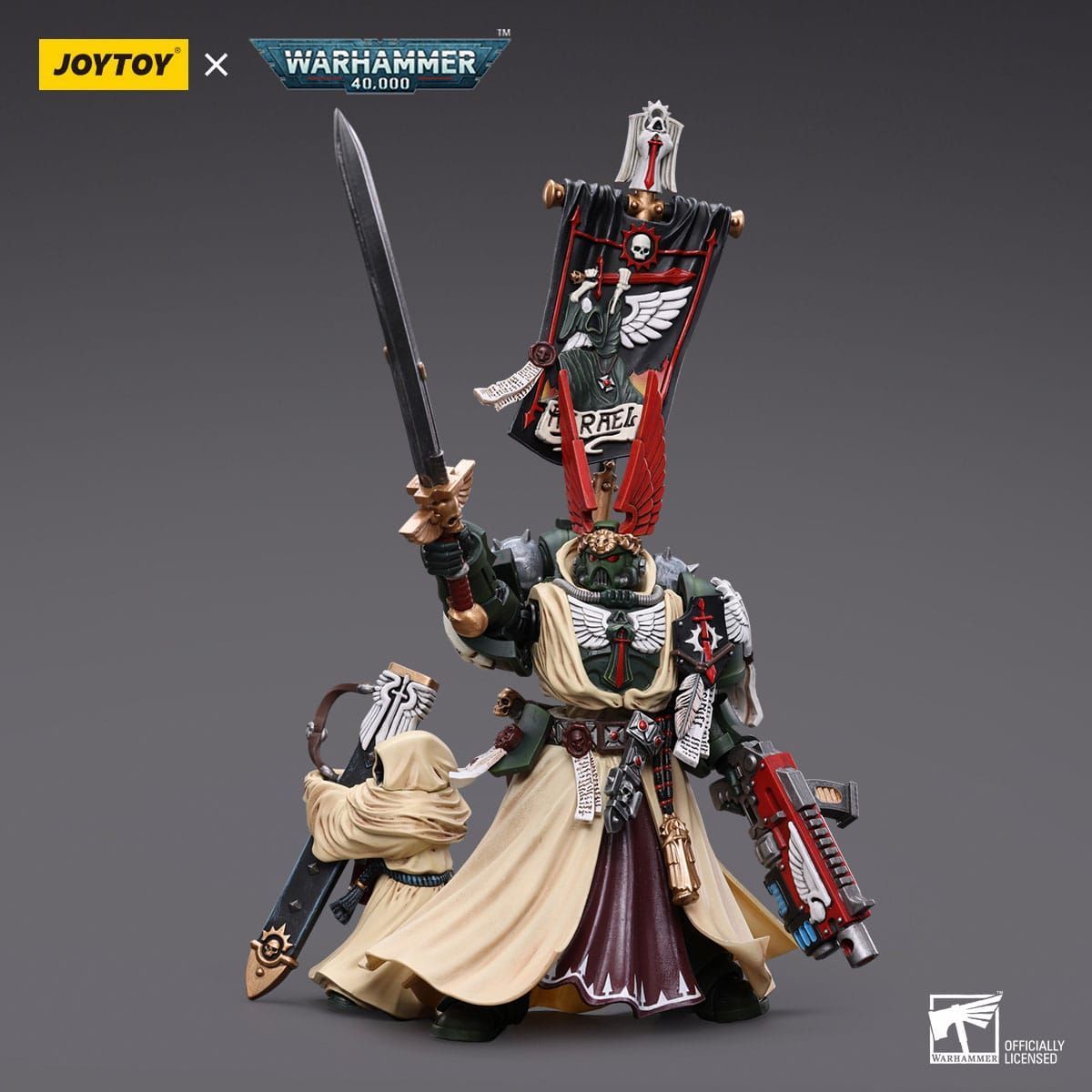 Warhammer 40k Action Figure 1/18 Dark Angels Supreme Grand Master Azrael 13 cm