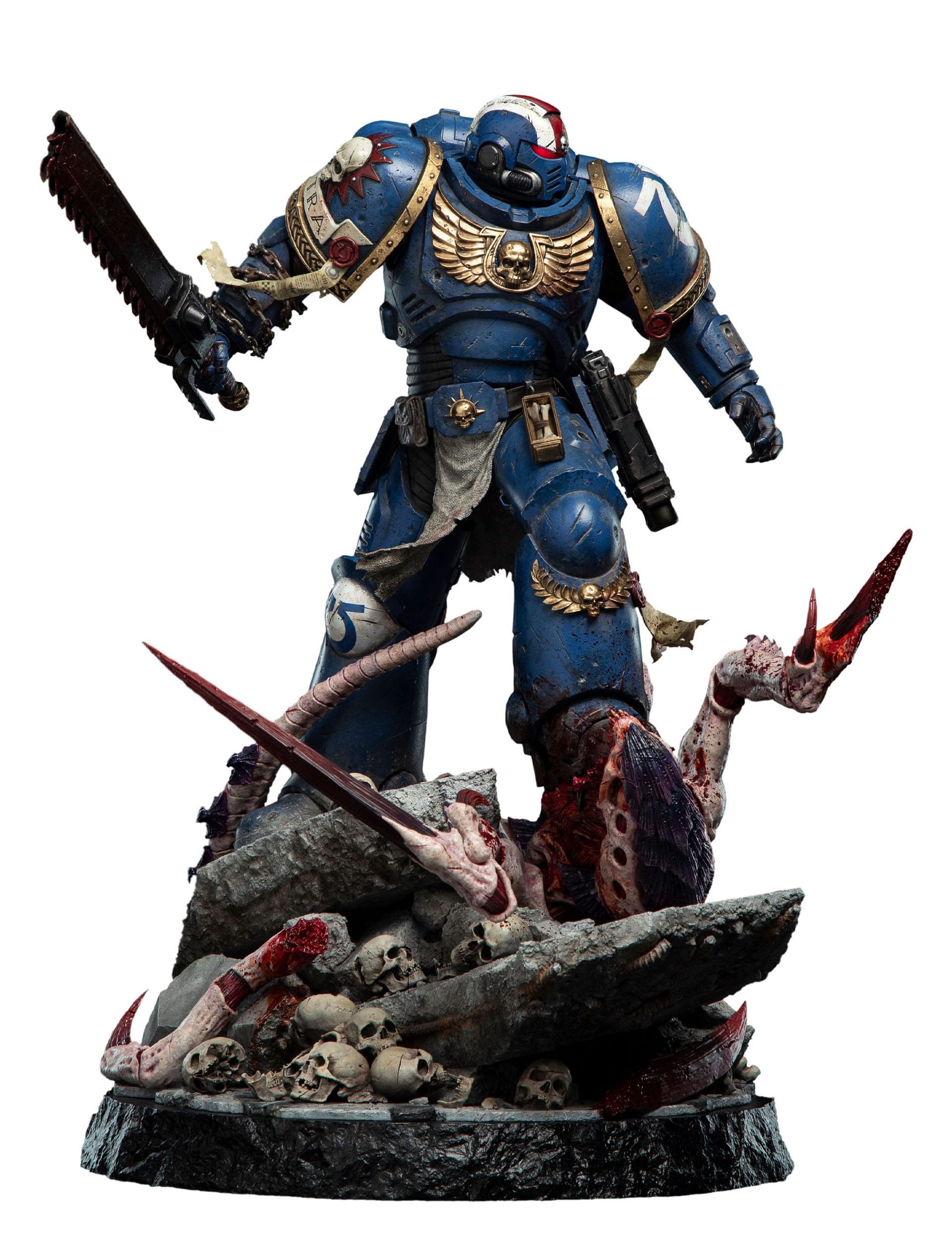 Warhammer 40,000: Space Marine 2 Statue 1/6 Lieutenant Titus Battleline Edition 63 cm