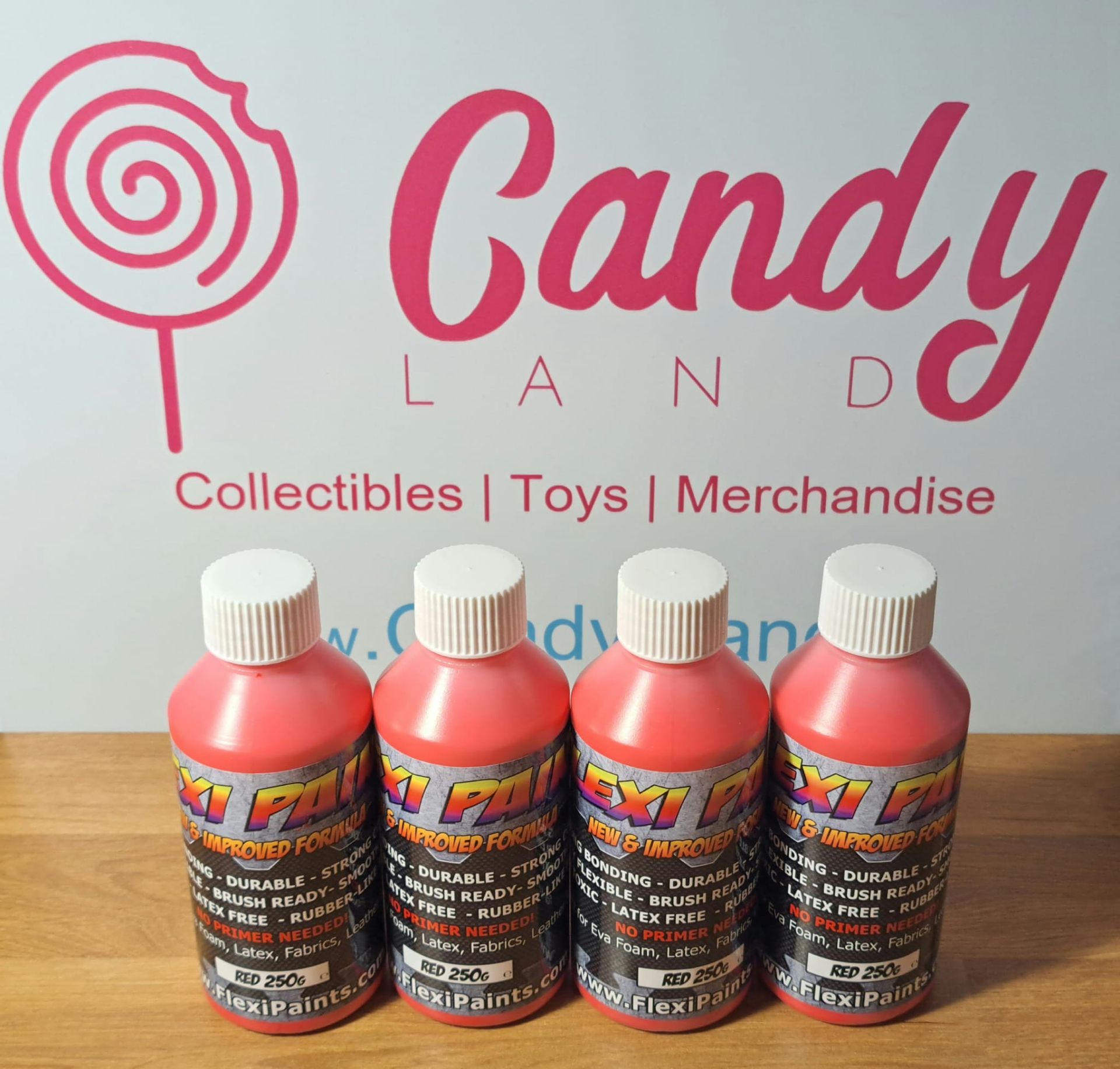 Flexi Paint Red 250gram