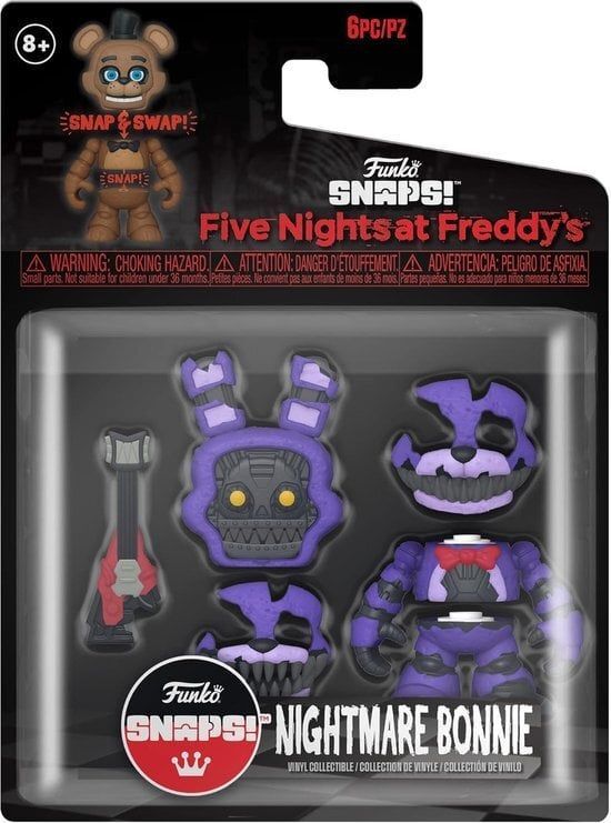 Five Nights at Freddy's Nightmare Bonnie Single Snap Pack Funko