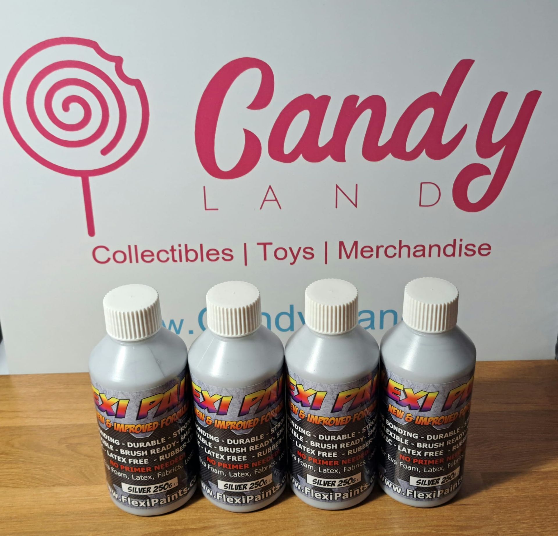 Flexi Paint Silver 250gram