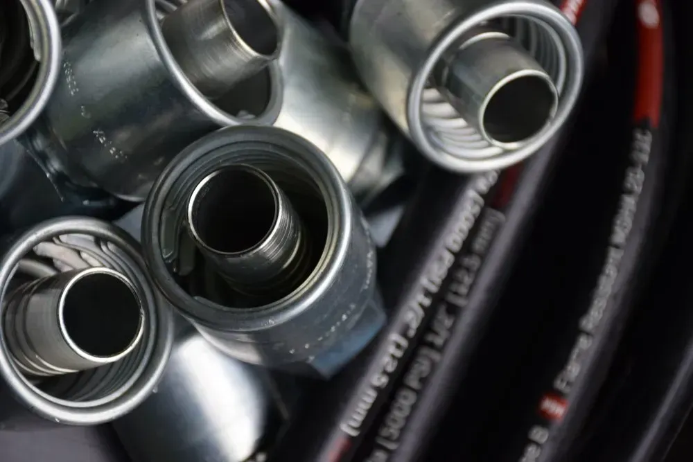 A Close Up Of A Hose On A Machine — HI PSI Hydraulics in Wauchope, NSW