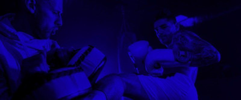 Fitness-focused martial arts session