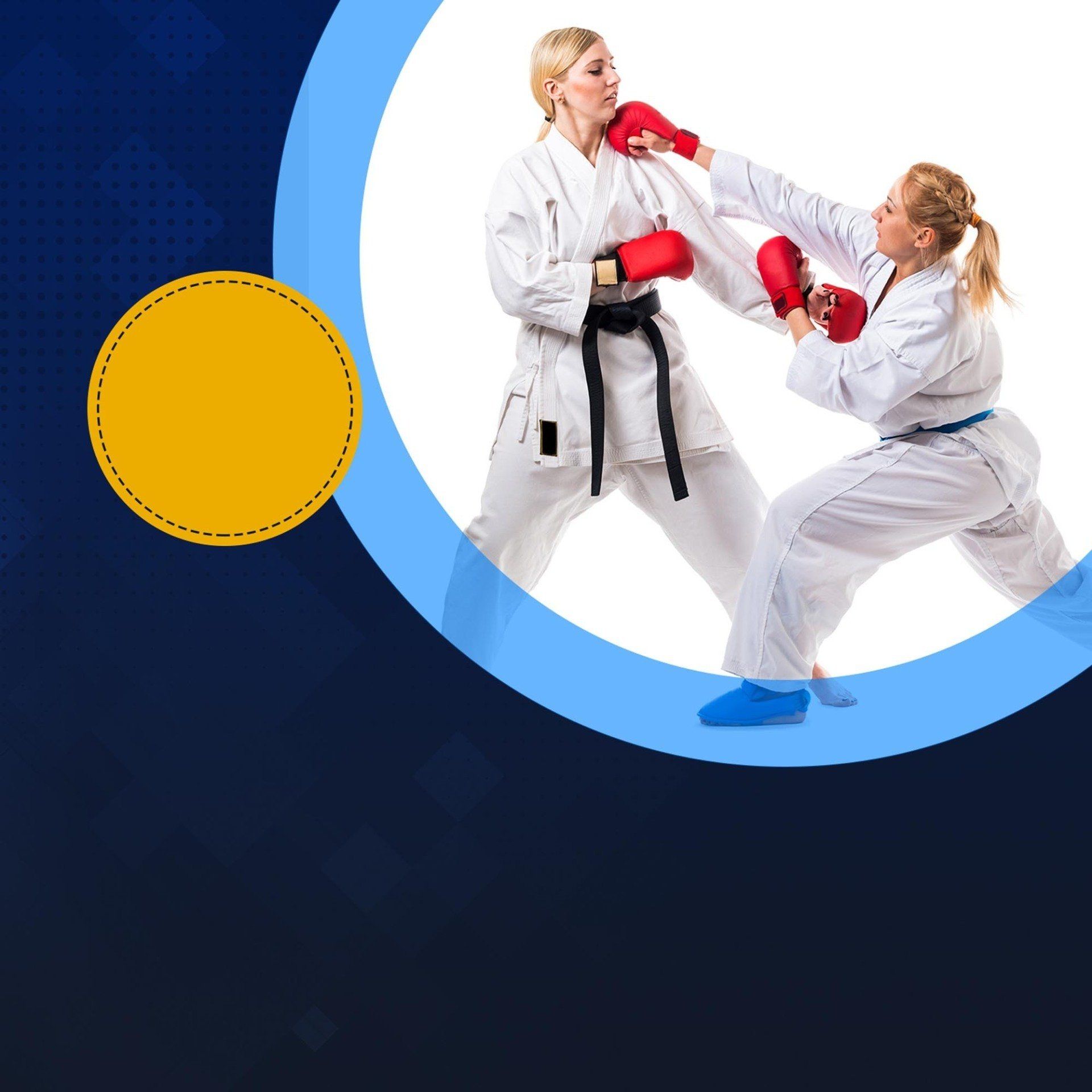 Karate-focused banner for Martial Arts Australia clubs