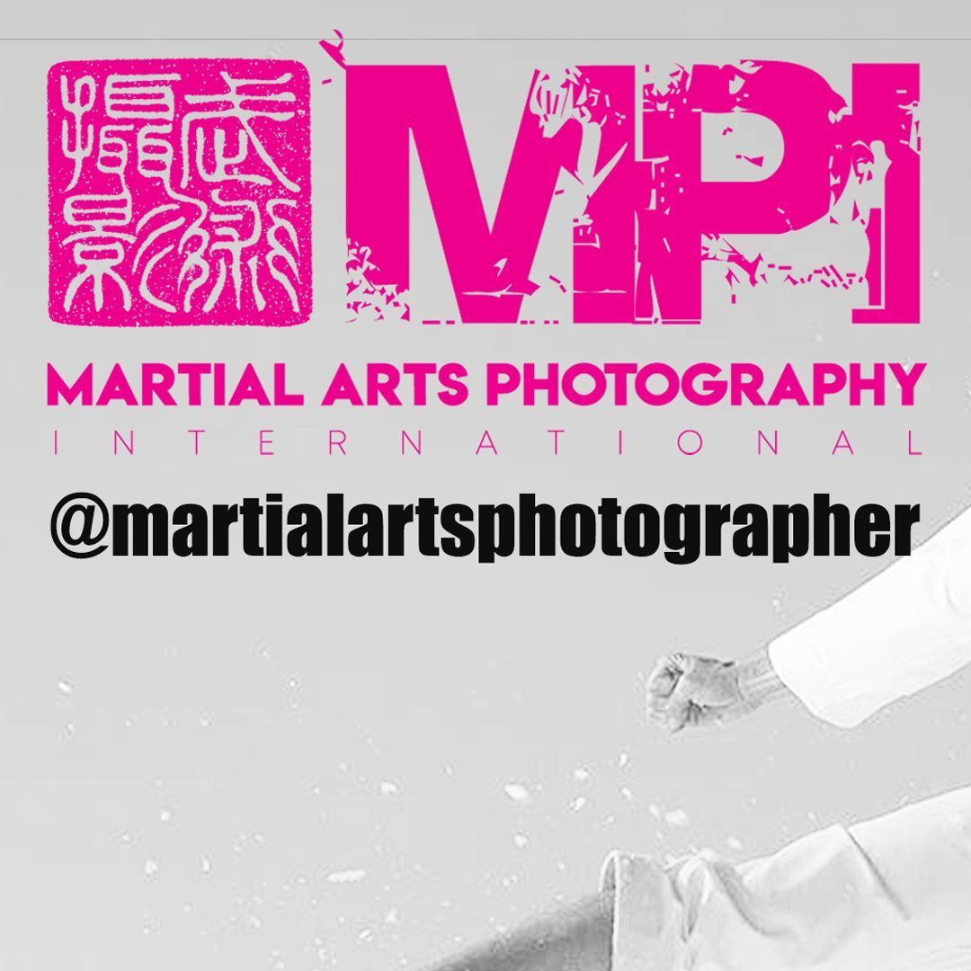 A poster for martial arts photography international