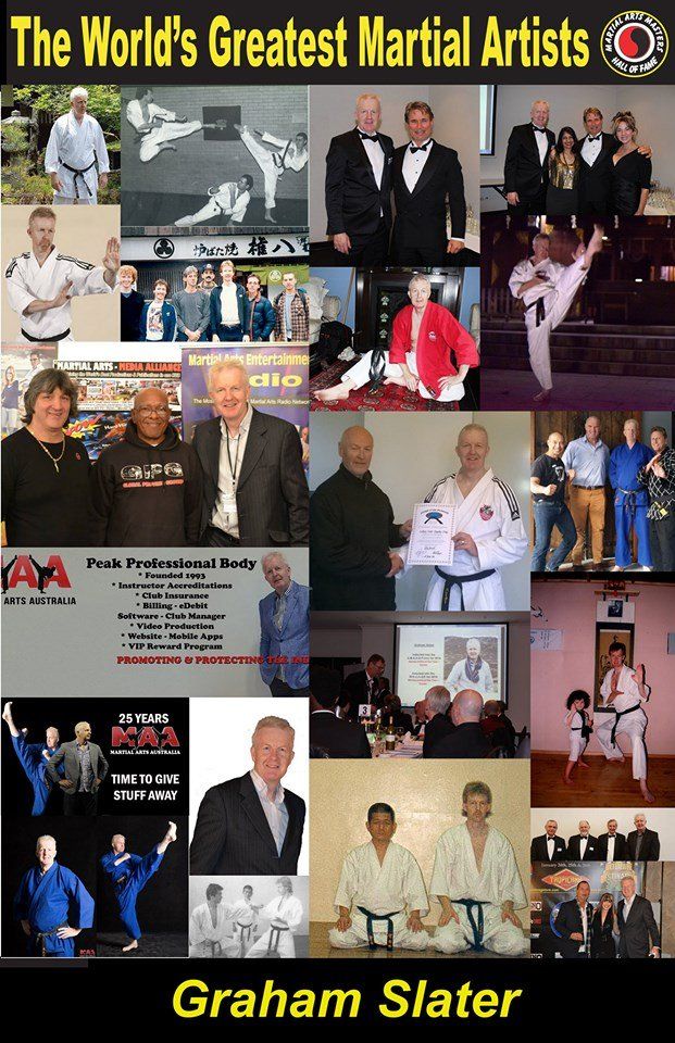The world 's greatest martial artists graham slater poster