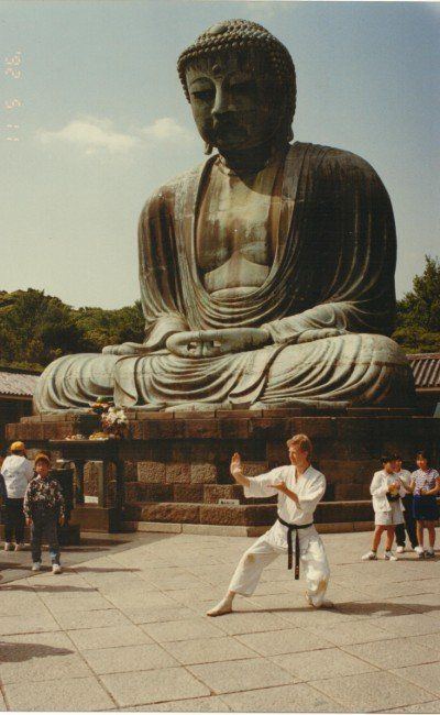 Graham Slater training in Kamakura, Japan
