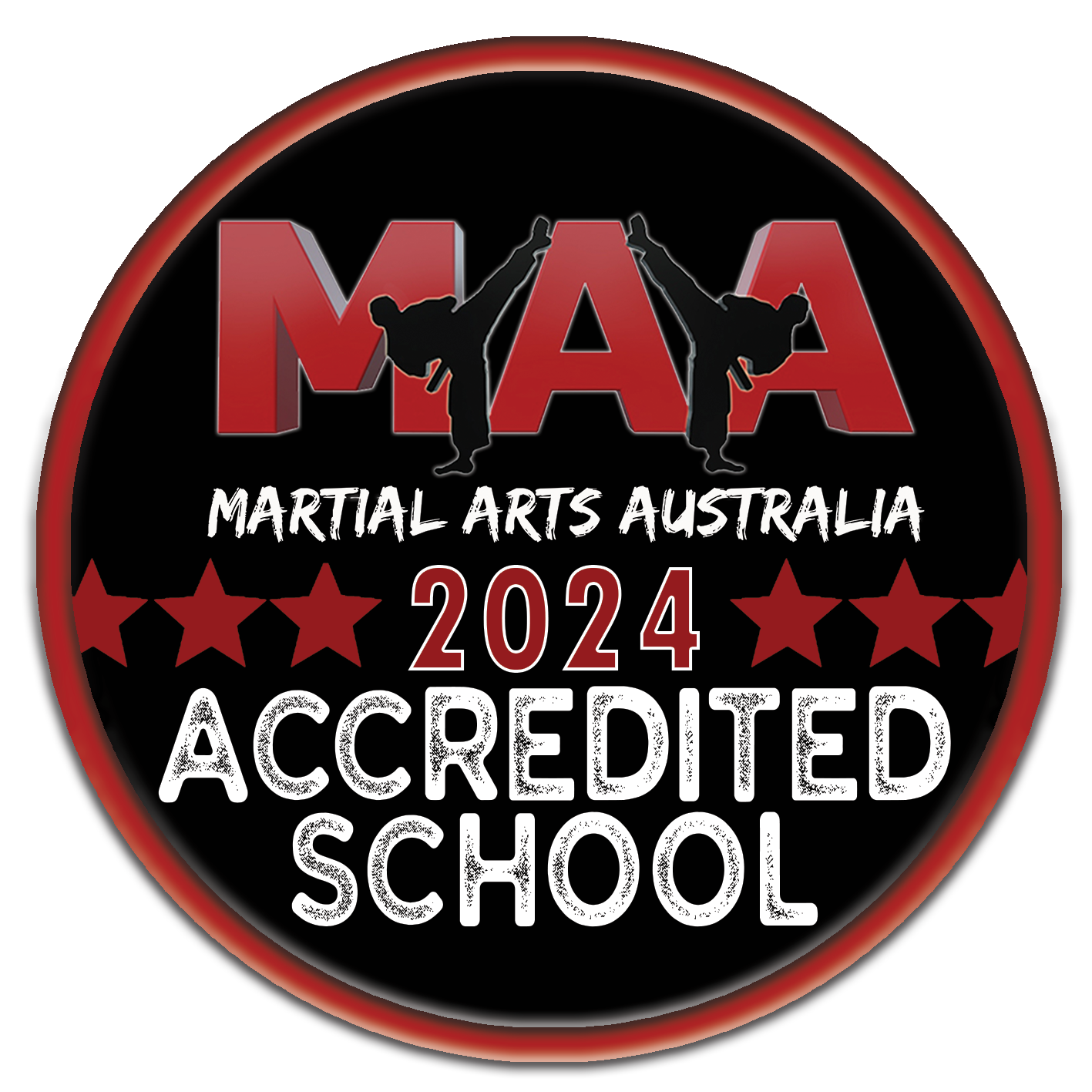 A maya martial arts australia accredited school logo