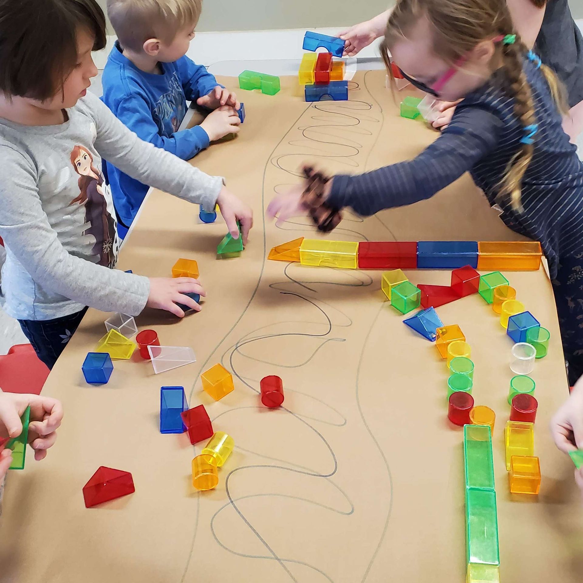 children playing