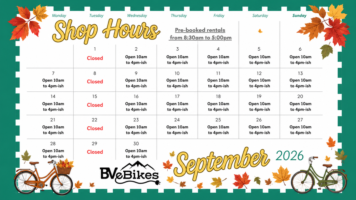 A calendar for the month of may with a bicycle on it.