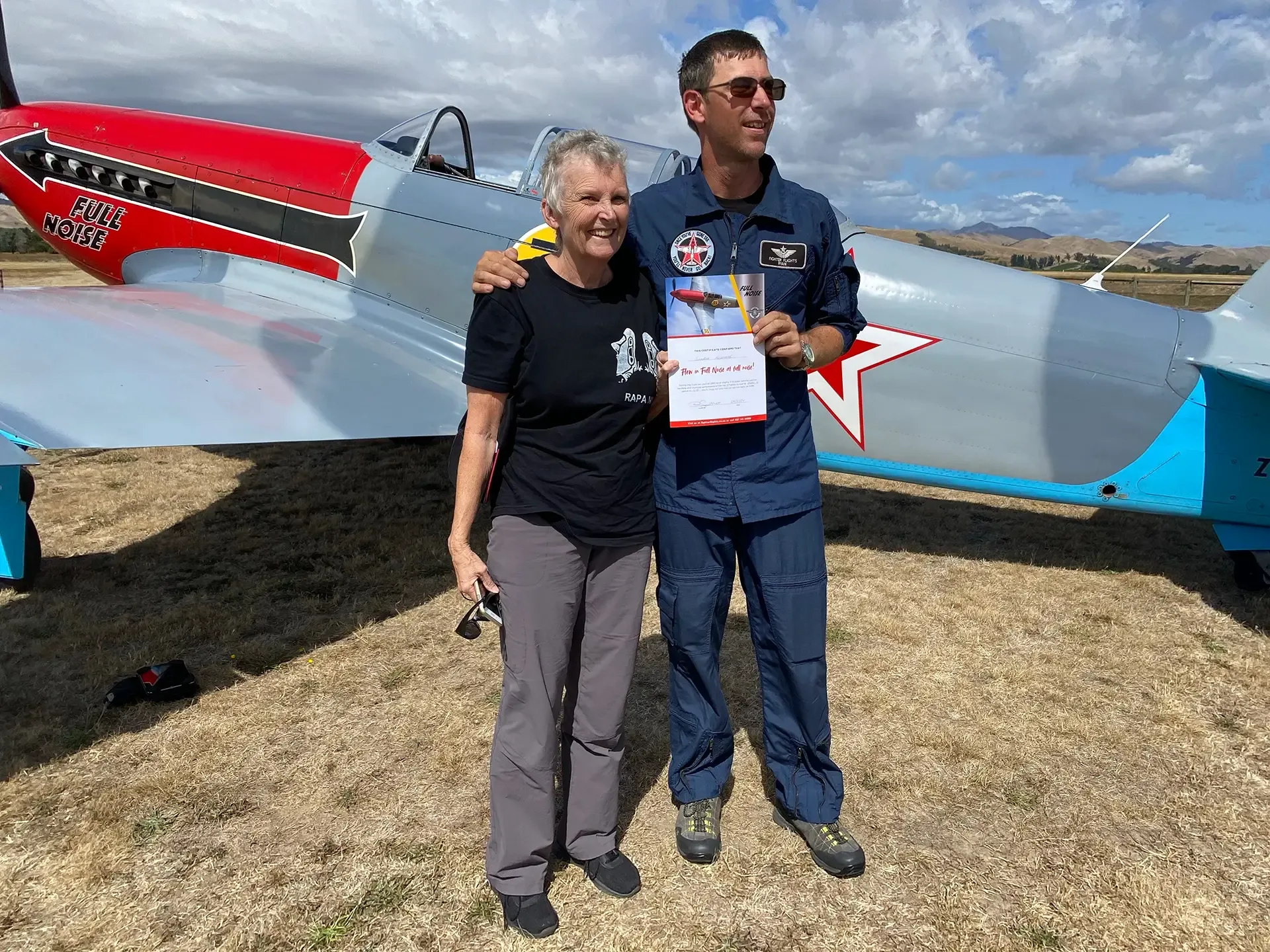 Joyride in Full Noise - Flights from Fighter Flights Marlborough NZ