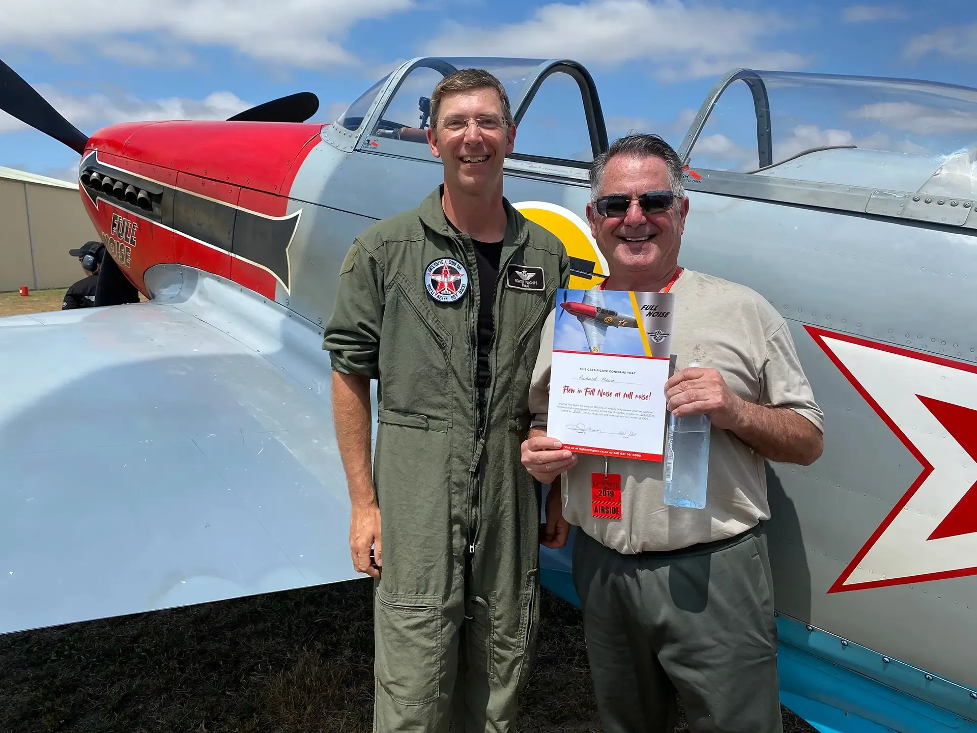 Joyride in Full Noise - Flights from Fighter Flights Marlborough NZ