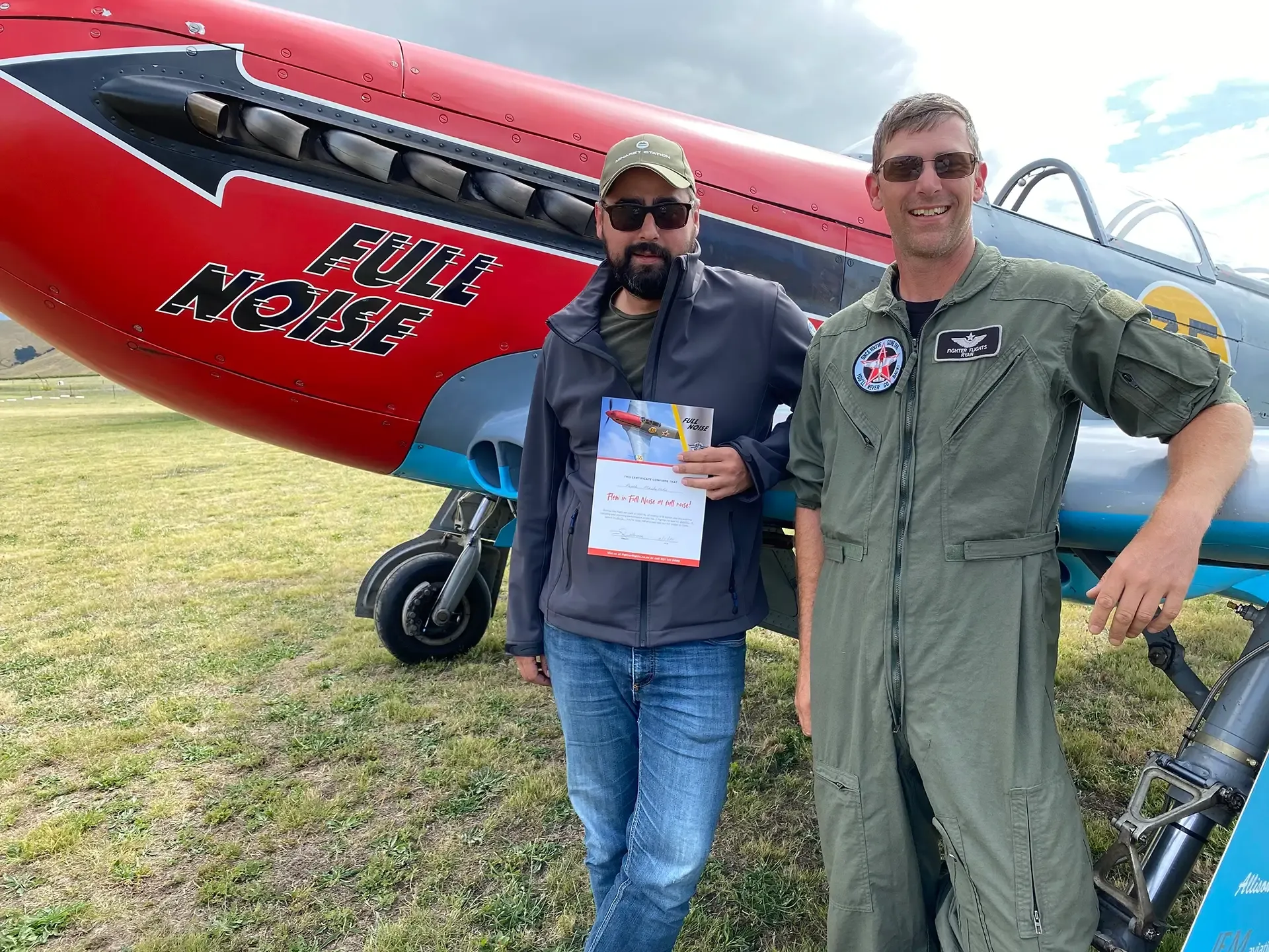 Joyride in Full Noise - Flights from Fighter Flights Marlborough NZ