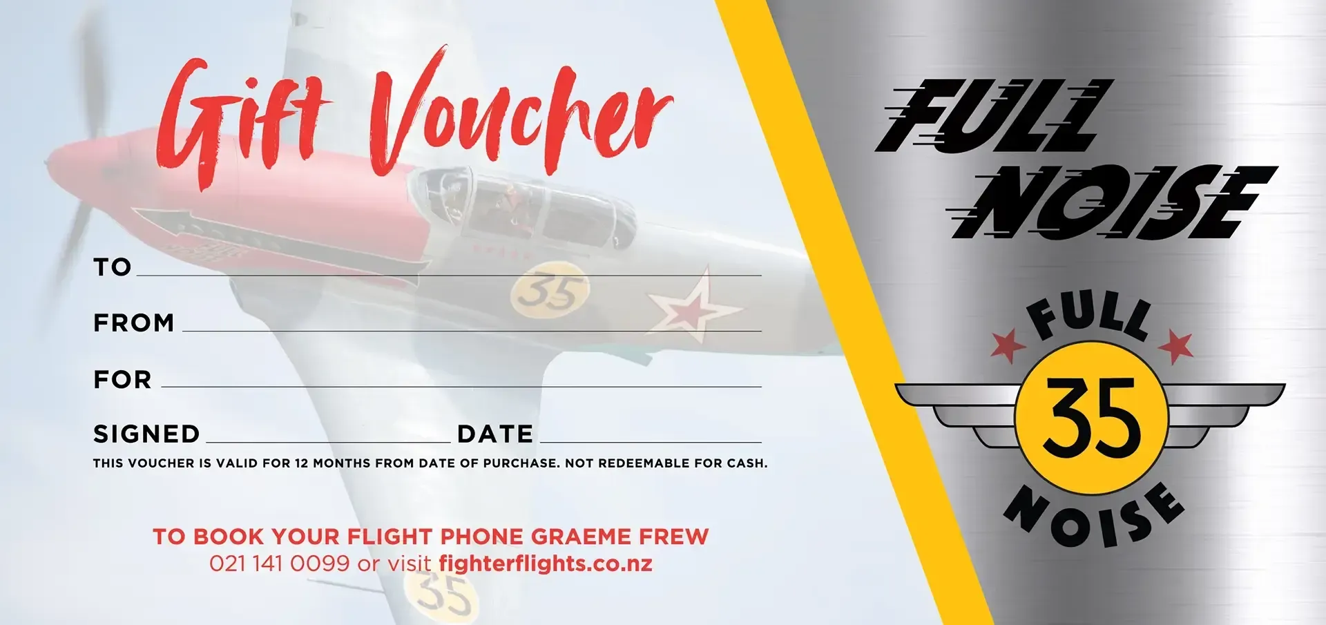 Full Noise Gift Voucher