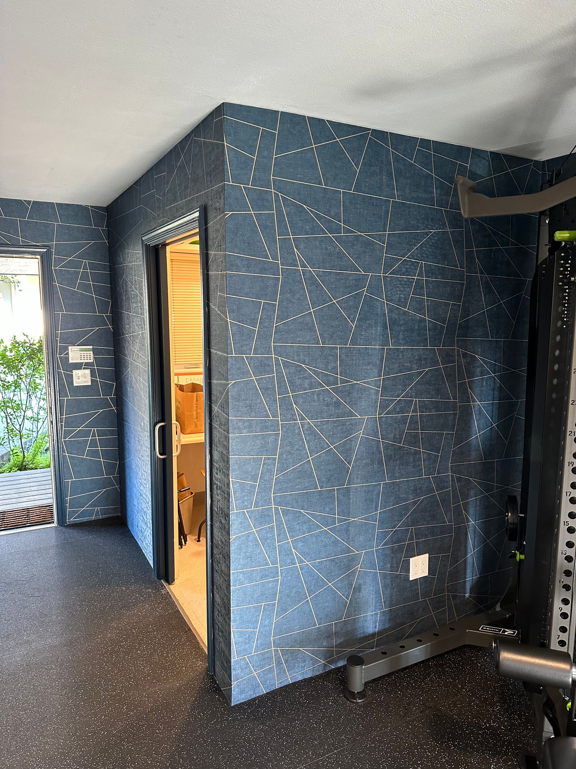 commercial-wallpaper-healdsburg-gym