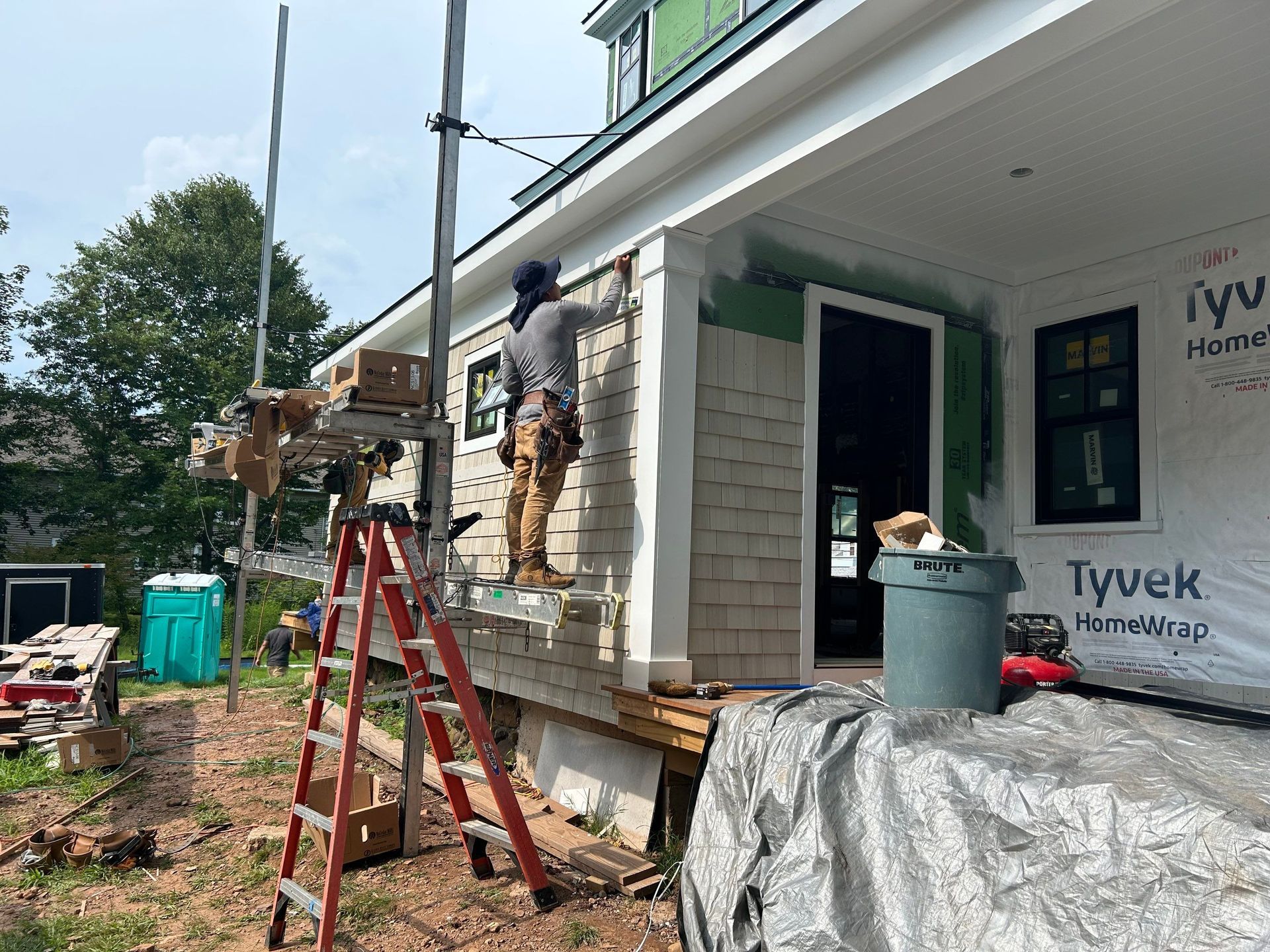 Storm damage to your roof and evaluating damage here in Connecticut